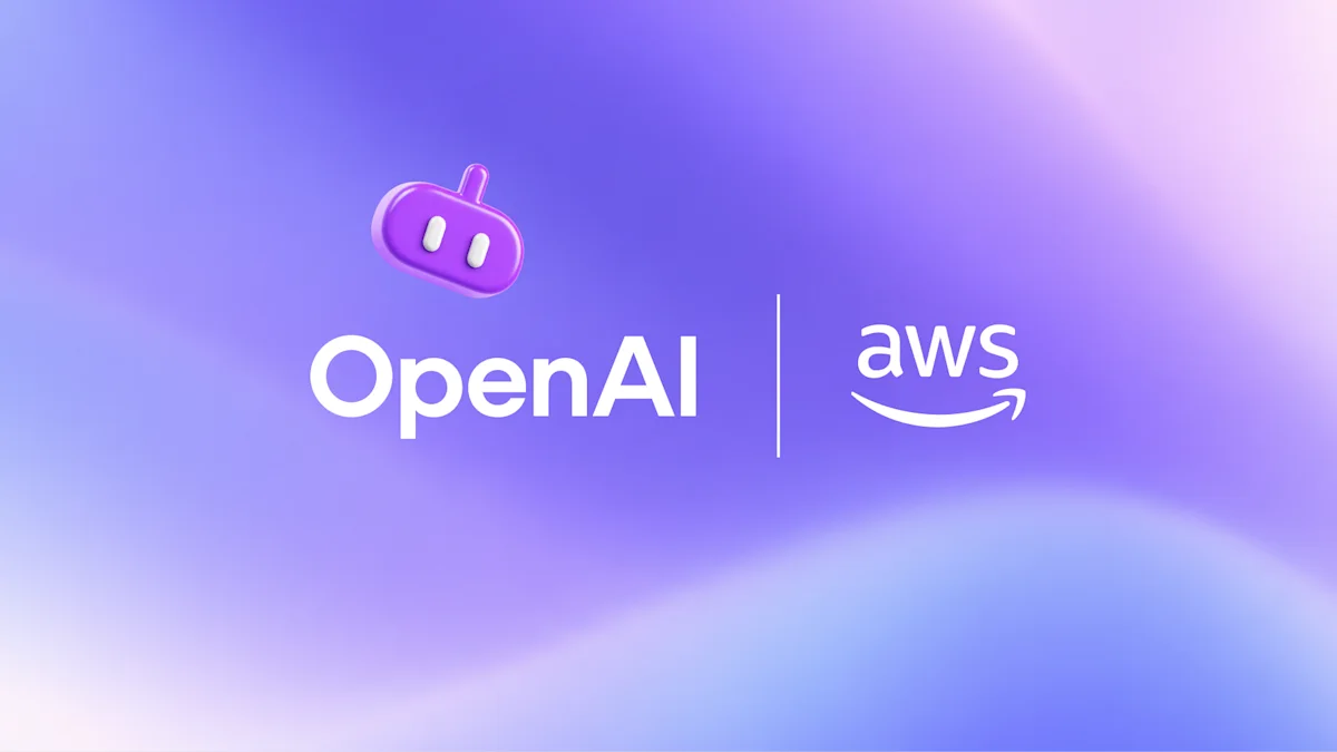 OpenAI and AWS logos