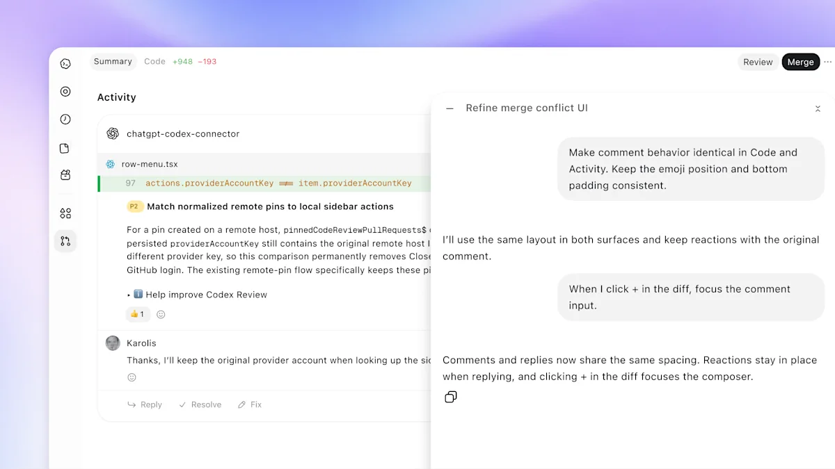 Codex code review